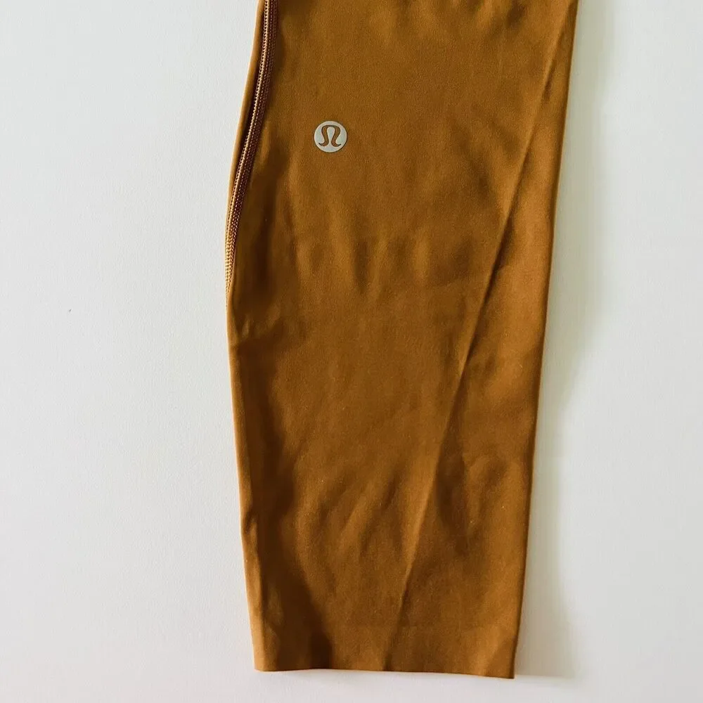 LULULEMON ATHLETICA Copper Brown Base Pace HR Tight 25